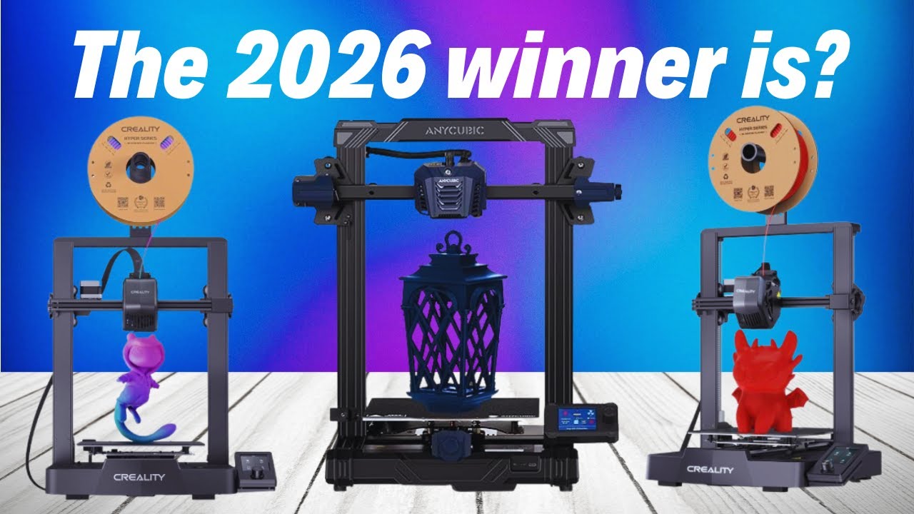 5 Best 3D Printers in 2026 - YouTube