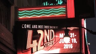 42nd Street Opening Night