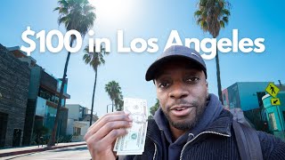 24 Hours in Los Angeles on $100