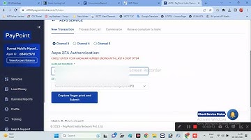 Aeps 2FA Authentication: