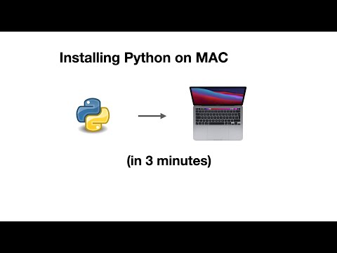 Install Python3 on MAC in 3 minutes