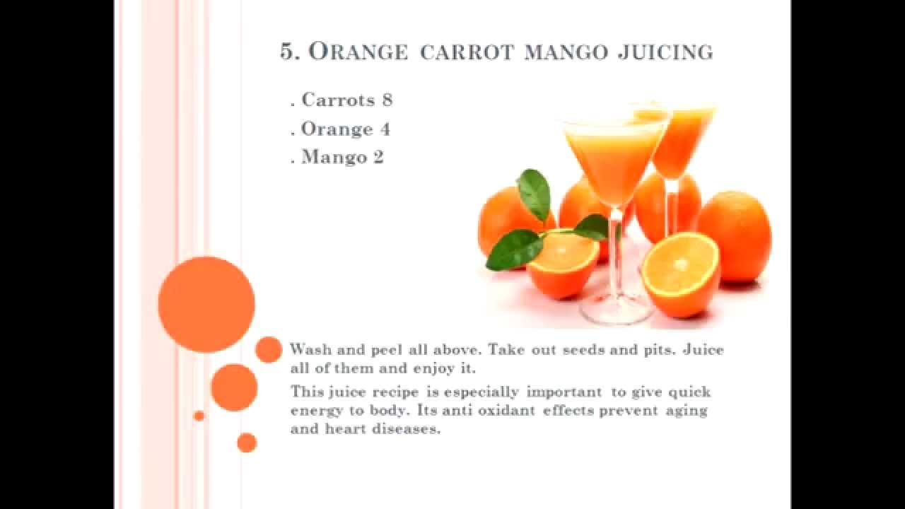 Delicious Mango juice Recipes for Weight loss - YouTube