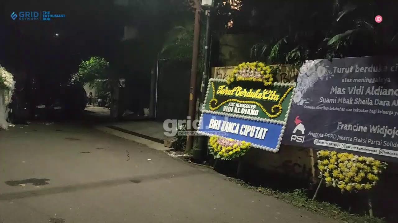 🔴 LIVE GRID.ID: Jessica Mila Hadiri Acara Tahlilan Vidi Aldiano