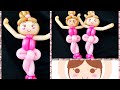 Ballerina balloon tutorial. Ballet balloon art. Balloon doll. Balloon twisting. Easy, cute and fast.