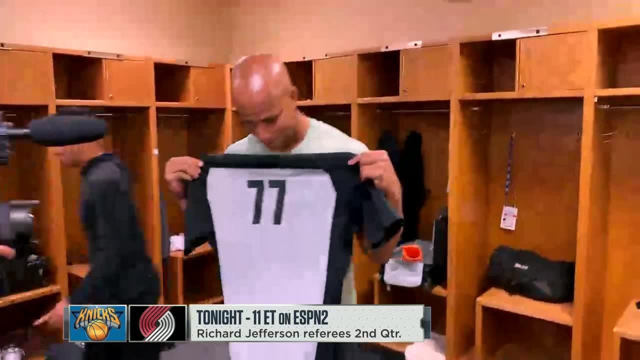 Richard Jefferson preparing for his NBA referee debut 👏 - YouTube