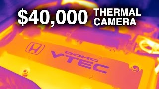 $40,000 Thermal Camera - Watching Engines Warm Up