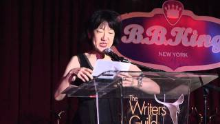 Susan Kim Accepts the Richard E. Jablow Award
