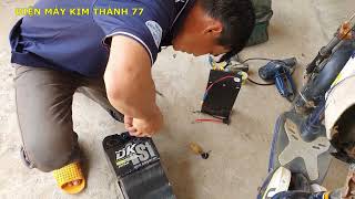 Cách lắp Pin cho xe đạp điện - mua pin liên hệ Zalo 0976.774.808 screenshot 5