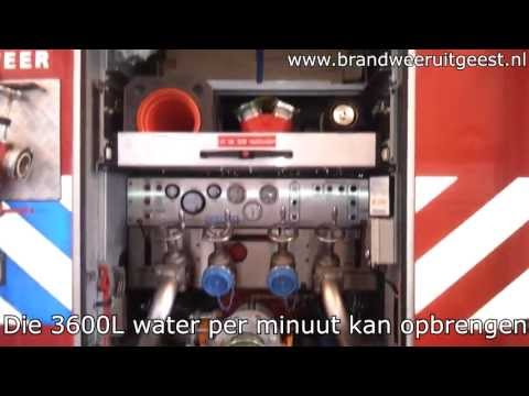 Video: Hoeveel water kan een brandweerauto pompen?