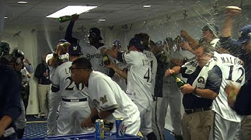 Brewers clinch NL Central with Cards