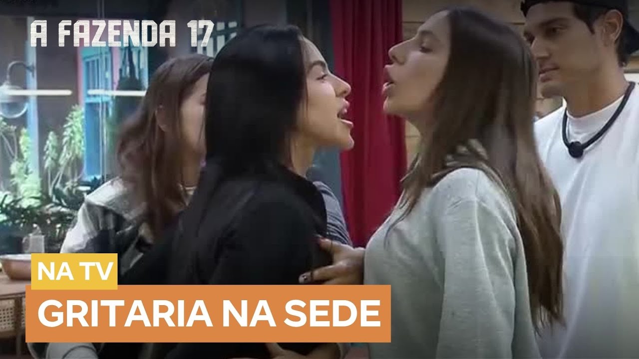 'Volta de Roça', desafia Tàmires durante briga com Martina | A Fazenda 17