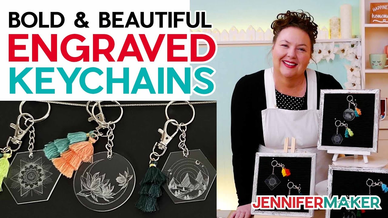 Engraved Acrylic Keychains With Cricut How To Get PERFECT Placement