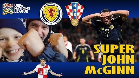 Scotland v Croatia - UEFA Nations League - Super John McGinn