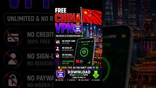 How to Get a Free China VPN on Android 🇨🇳 (Fast & No Sign Up)