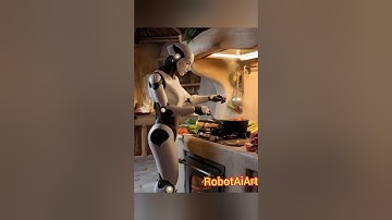 Robot In The Kitchen #robot #cooking #Kitchen #ai