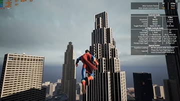 Superman in Unreal Engine 5 Demo - City Sample - RTX 3080