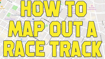 How To Map Out a Speedway Race Track In Upland