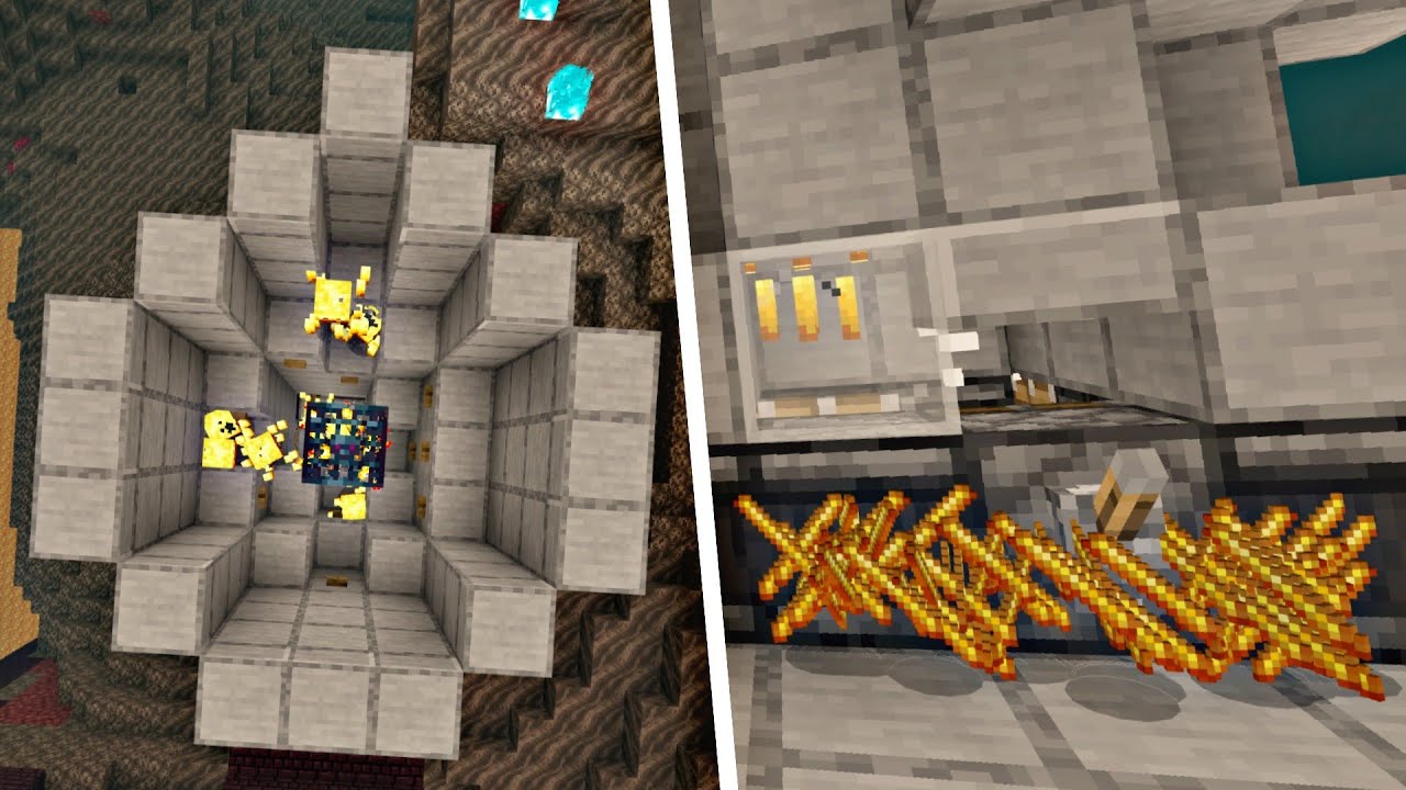 12. Ферма ифритов 1. Как сделать ферму ифритов. Ифрит ферма майнкрафт. Ферма ифритов майнкрафте.