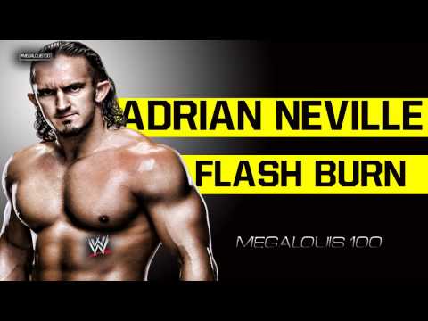 Adrian Neville 4th and New WWE Theme Song - ''Flash Burn'' With Download Link
