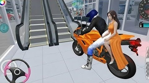 Brands New Orange Bike Vs Bullet Train 3d Driving Class android game play video || Car Game #cargame