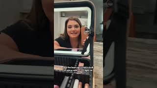 Travel Makeup Bag with LED Mirror – Must-Have!