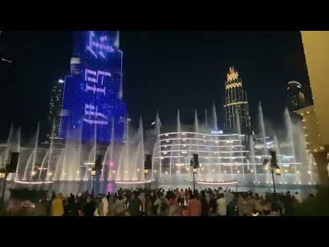 Burj Khalifa Dubai Fountain | I Always Love You – Whitney Houston