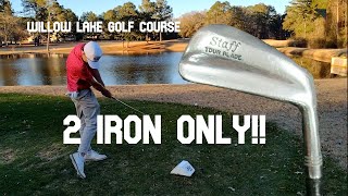 One Club Challenge! | Bladed 2 Iron