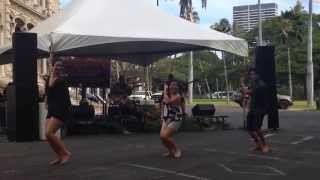 Video thumbnail of "Weldon Kekauoha - "Ka Pua Maka Onaona" with Hula"