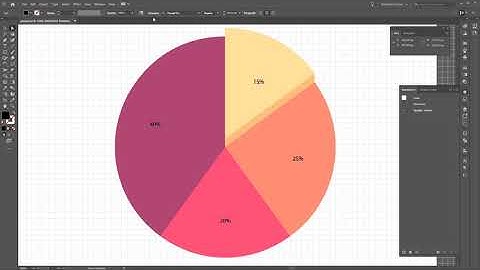 How to Create an Editable Pie Chart in Adobe Illustrator