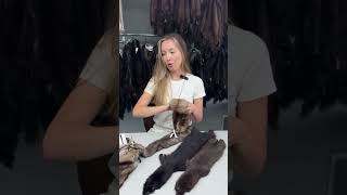 Куница и соболь — оба из семейства куньих, и на первый взгляд мех может показаться похожим.
