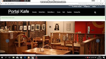 Demo Aplikasi Portal Kafe Di Bandung Berbasis Web Dan SMS Gateway