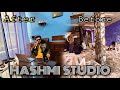 Hashmi studio  behind the scenes