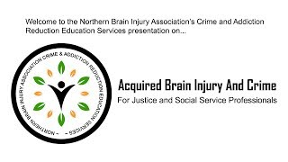 Crime &amp; Addiction Reduction Education Services (CARES) presentation Acquired Brain Injury and Crime