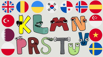 Alphabet Lore in different languages | Part 2