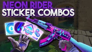 AK-47 Neon Rider: BEST Sticker Combos in CS2 screenshot 5