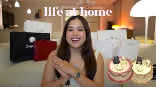 Life at Home vlog ⏤ october recap, bday surprise, bangkok & birthday haul, and diary dump 💌