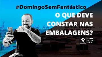 São exemplos de informações contidas em um rótulo?