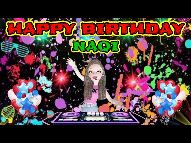 happy birthday naqi 🎂 | ahns birthday studio | class=