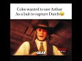 Colm wanted to use Arthur as bait 😱