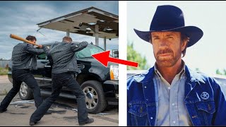 A Ruthless Biker Gang Terrorized a Town, But Then Chuck Norris Showed Up!