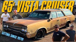 JUNKYARD Olds Vista Cruiser ABANDONED Since 1978! Will This Rare Wagon See The Road Again?