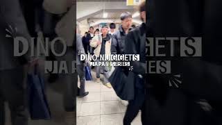 Dino Nuggets EXPLORES Japan: First Taste of Tokyo Adventure! #shorts