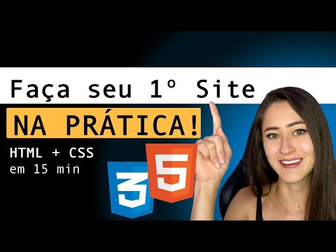 HTML + CSS NA PRÁTICA 🔥 Faça seu primeiro site
