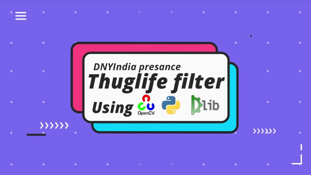 Thug Life Instagram filter using OpenCV and Python - YouTube