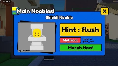 How To Get Skibidi Noobie In Find The Noobies Morphs (2024)