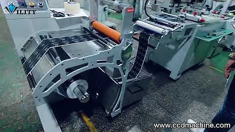 Roll to Roll UV Screen Printing Machine for Labels/Stickers