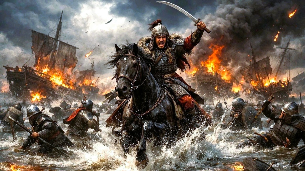 Jak bylo v roce 1288 neviditelnou pastí zmasakrováno 100 000 Mongolů