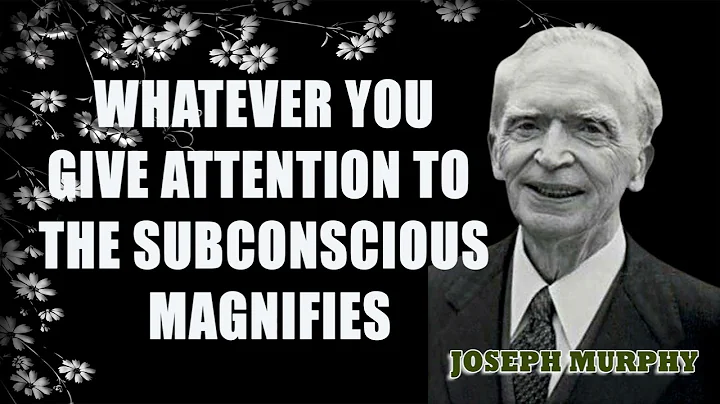 Joseph Murphy - Whatever You Give Attention To The Subconscious Magnifies - Relax and Listen.