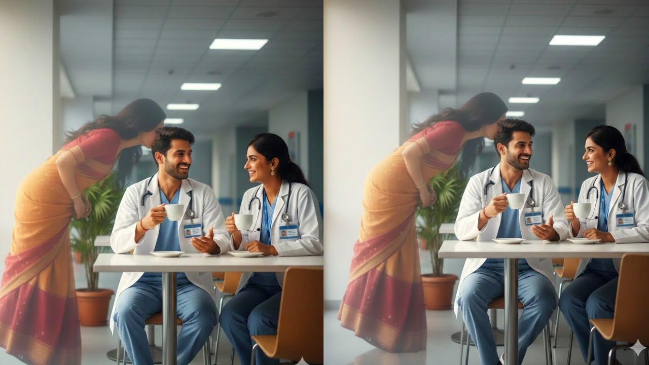 తనని వీడి వెళ్ళలేని బంధం ఒకరైతే  తనే ప్రాణంగా బతికే బంధం మరొకరు 