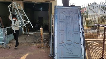 NHỮNG MẪU CỬA SẮT giá rẻ (giá cửa sắt cho các bạn mới vào nghề)ptvl #190